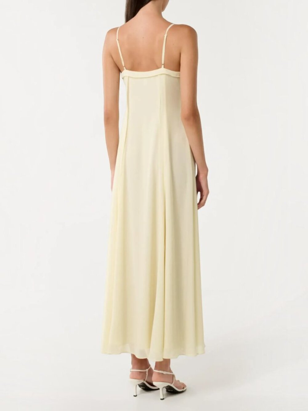 RARE Ever New Melbourne Floria Crisscross Midi Dress Womens 4 Buttercream NWT - Picture 16 of 16